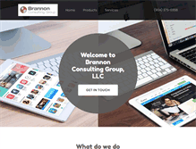 Tablet Screenshot of brannonconsulting.com